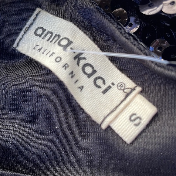 NWT- Anna-Kaci One-Shoulder Sequin Mini Dress Size S - Picture 7 of 11